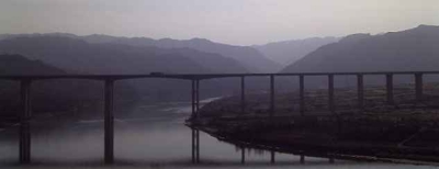 Bridge over Yellow River, Shapotou