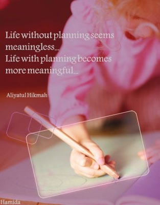 Get more meaningful life by making plan